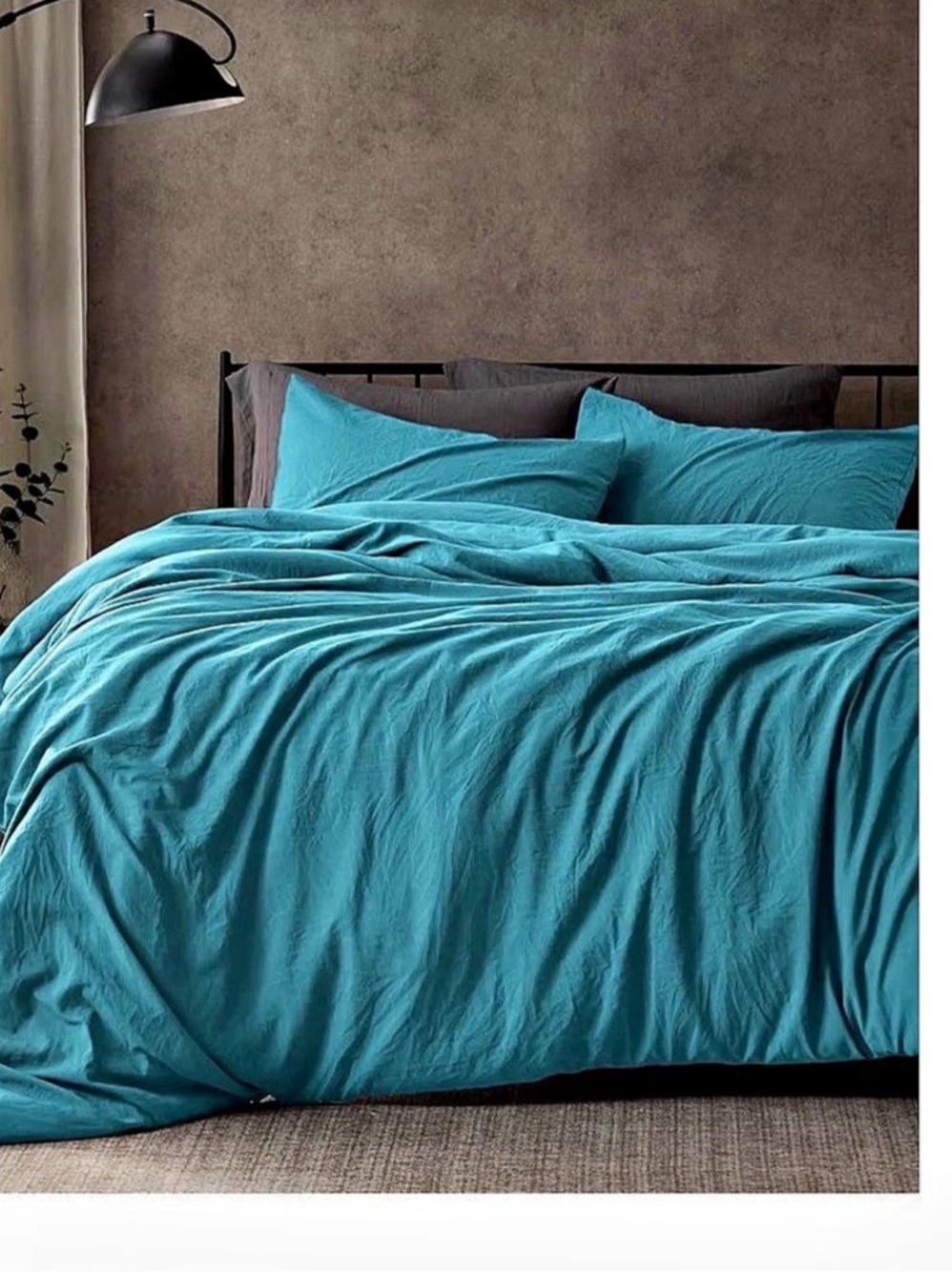 Sleep Zone Duvet Cover Full Size Stone Washed duvet cover